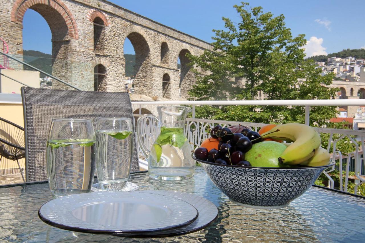 Appartement Under the Aqueduct boutique house à Kavala Extérieur photo
