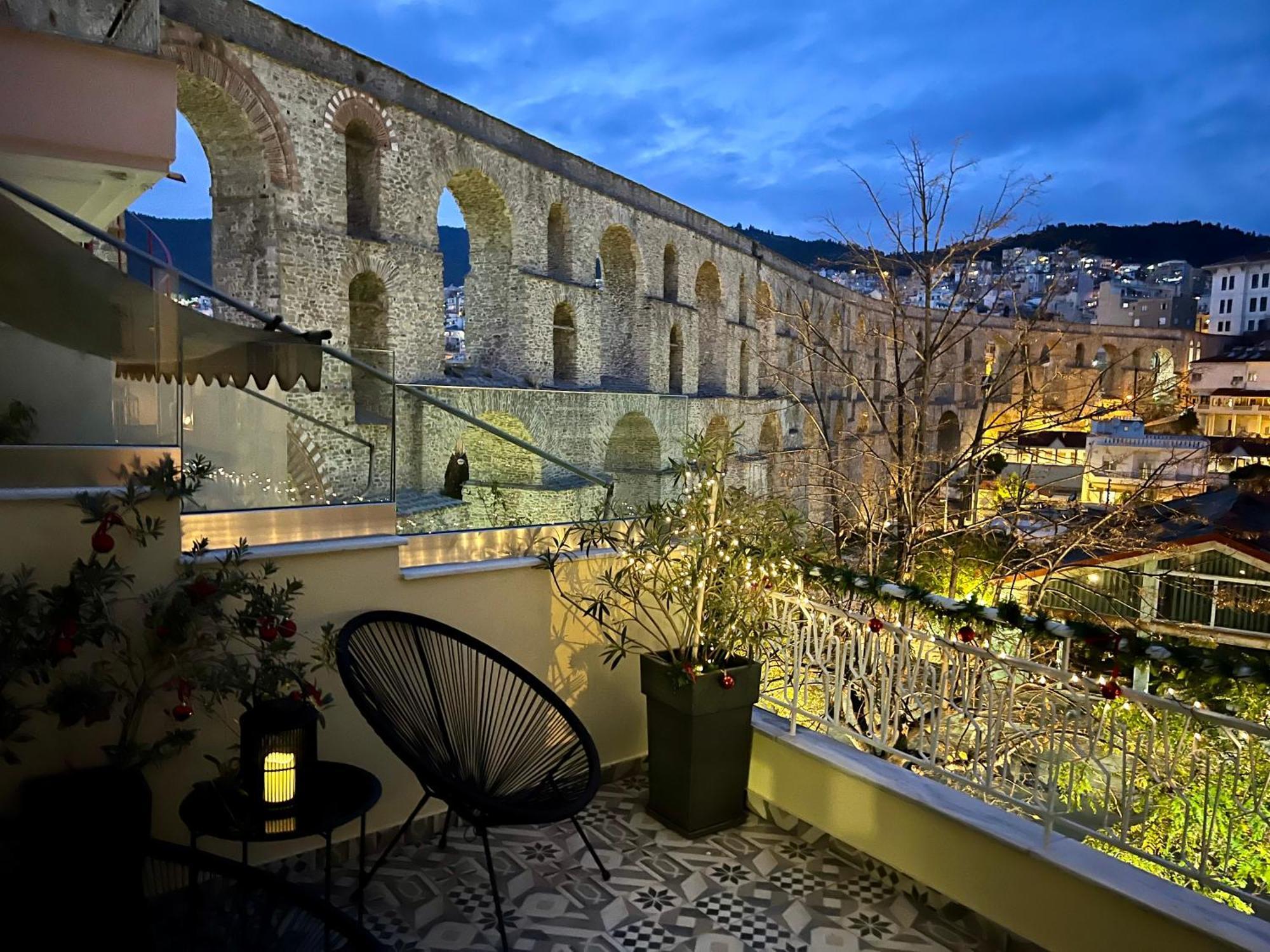 Appartement Under the Aqueduct boutique house à Kavala Extérieur photo